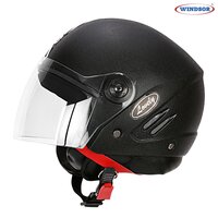 Windsor Lovely Open Face Wrinkle Helmets