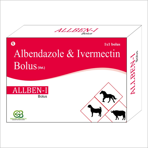 Albendazole And Ivermectin Veterinary Bolus