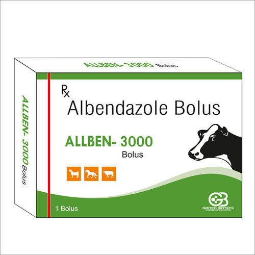 Albendazole Allben Veterinary Bolus Ingredients: Animal Extract