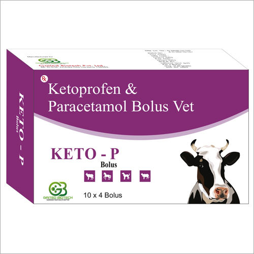 Ketoprofen And Paracetamol Veterinary Bolus