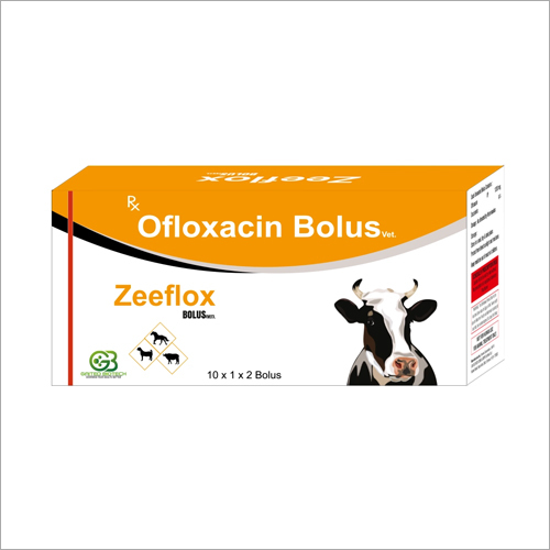 10x1x2 Ofloxacin Bolus Veterinary Bolus