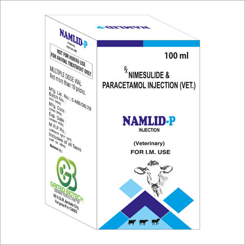 100ml Nimesulide And Paracetamol Injection