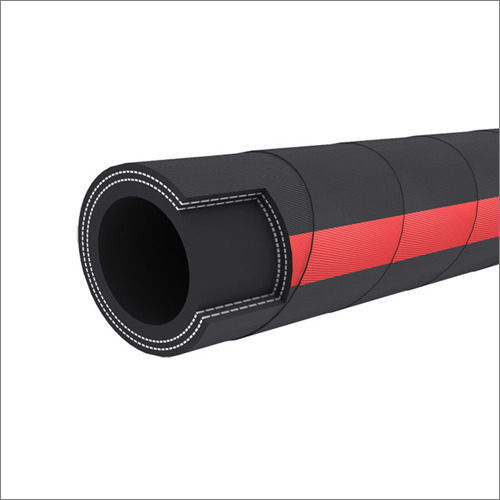 Black And Red Rubber Steam Hose