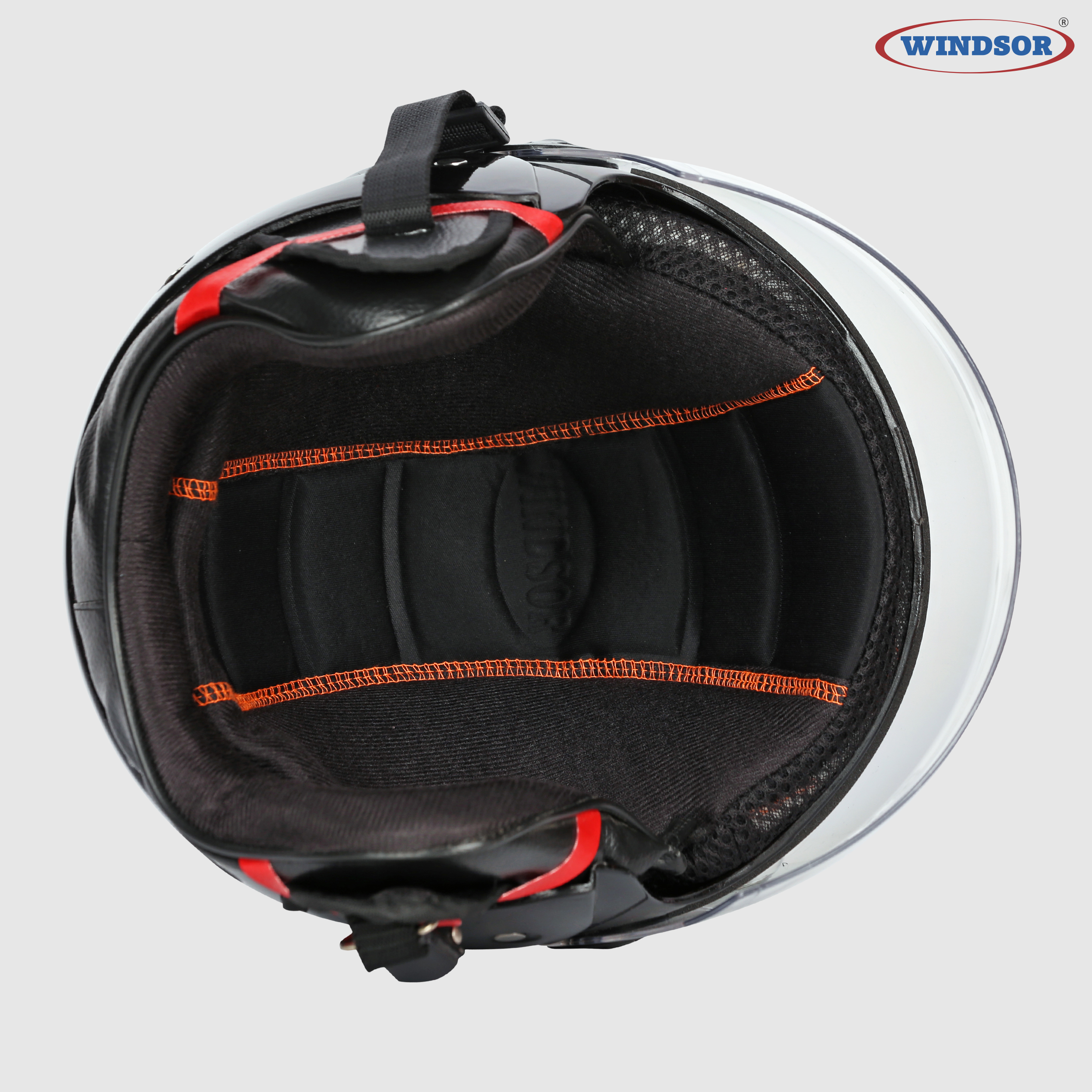 Windsor Lovely Painted Open Face Helmet