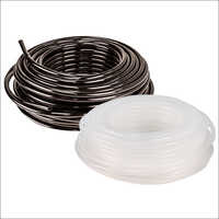 Polyamide Nylon Tube - 30 Meter Length, Black & White Color, Round Shape | High-pressure And High-temperature Suitable For Medical And Pharmaceutical Applications