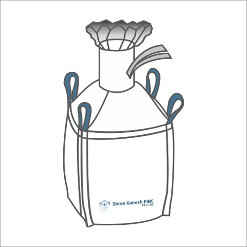 Fill Spout Fibc Bags With Ldpe Liner Size: Different Available