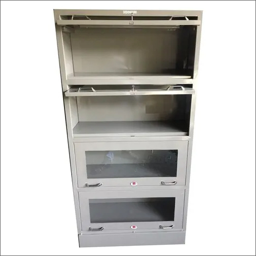 Grey Mild Steel Book Shelves