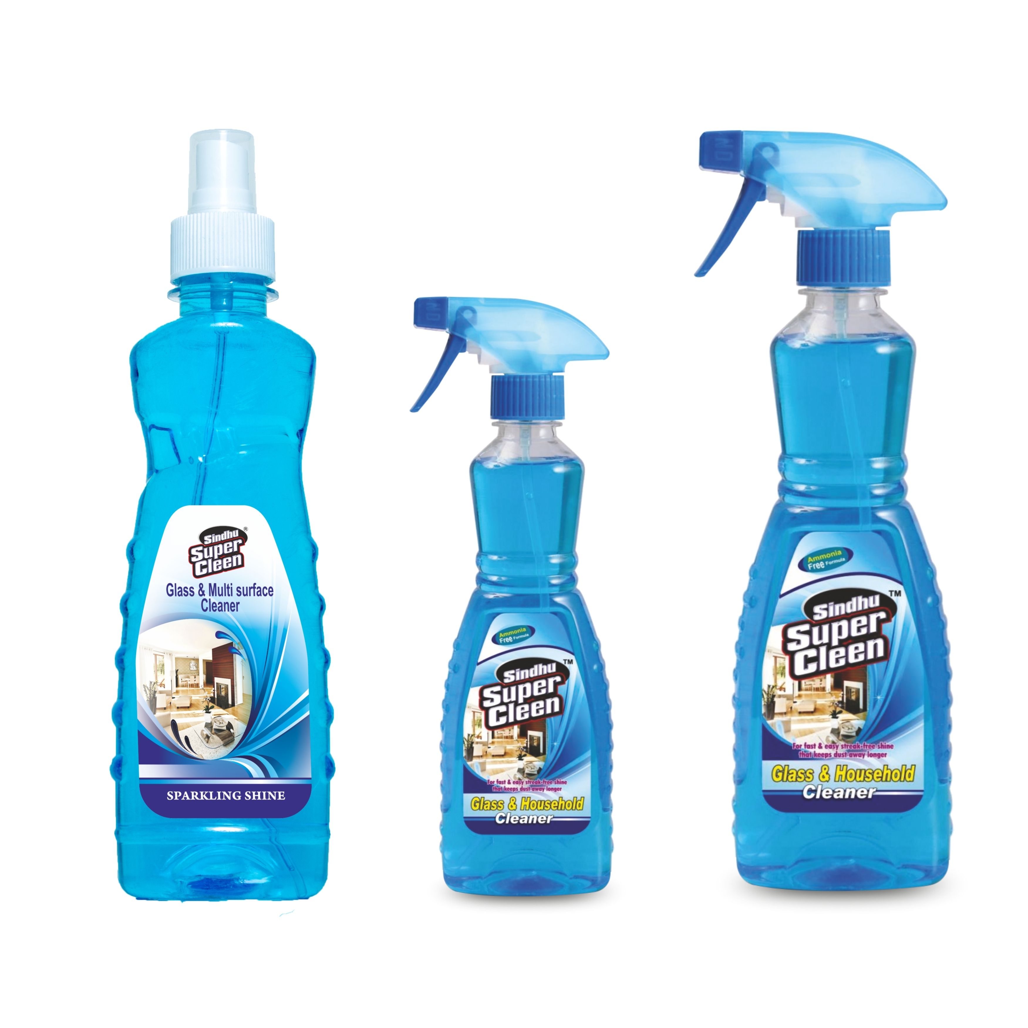 500 Ml Glass Cleaner With Trigger Gun