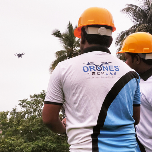 Drone based mapping services