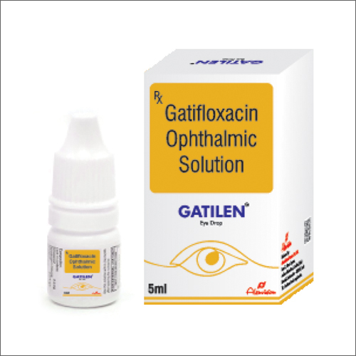 Gatifloxaci Ophthalmic Solution Eye Drop General Medicines