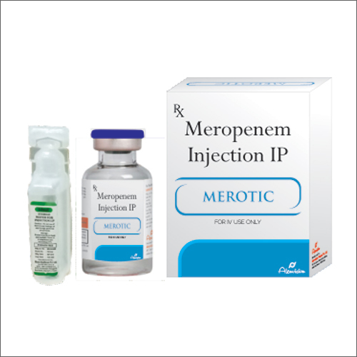 Meropenem Injection - Liquid Formulation Suitable for All | Dosage as Per Recommendation Storage as Instructed