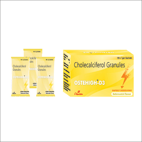 Cholecalciferol Granules Sachet Dosage Form: Powder