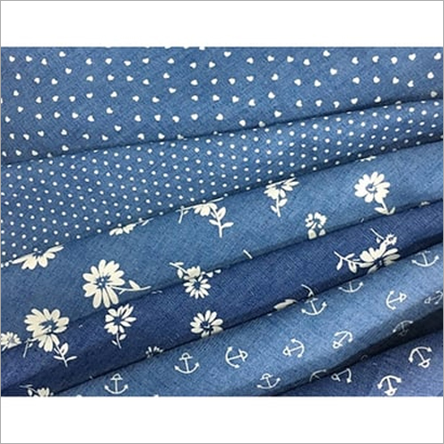 Printed Denim Fabric at best price in Coimbatore by LK