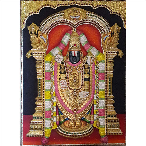 Modernism Balaji Tanjore Painting