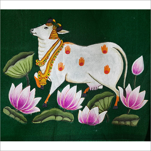 Cow Fabric Painting