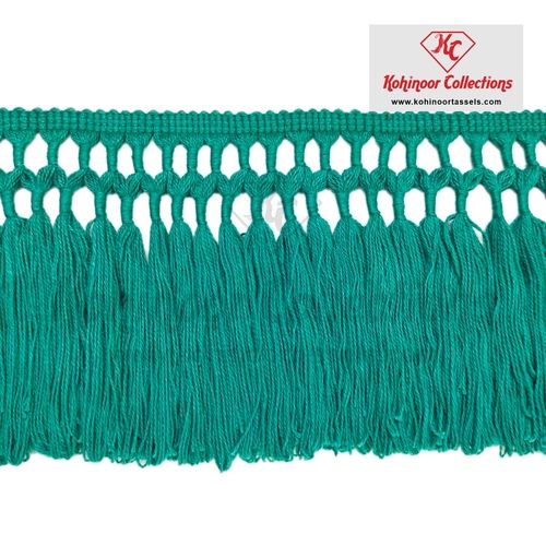 Hand Wrapped Cotton Fringe Lace