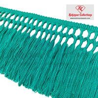 Hand Wrapped Cotton Fringe Lace