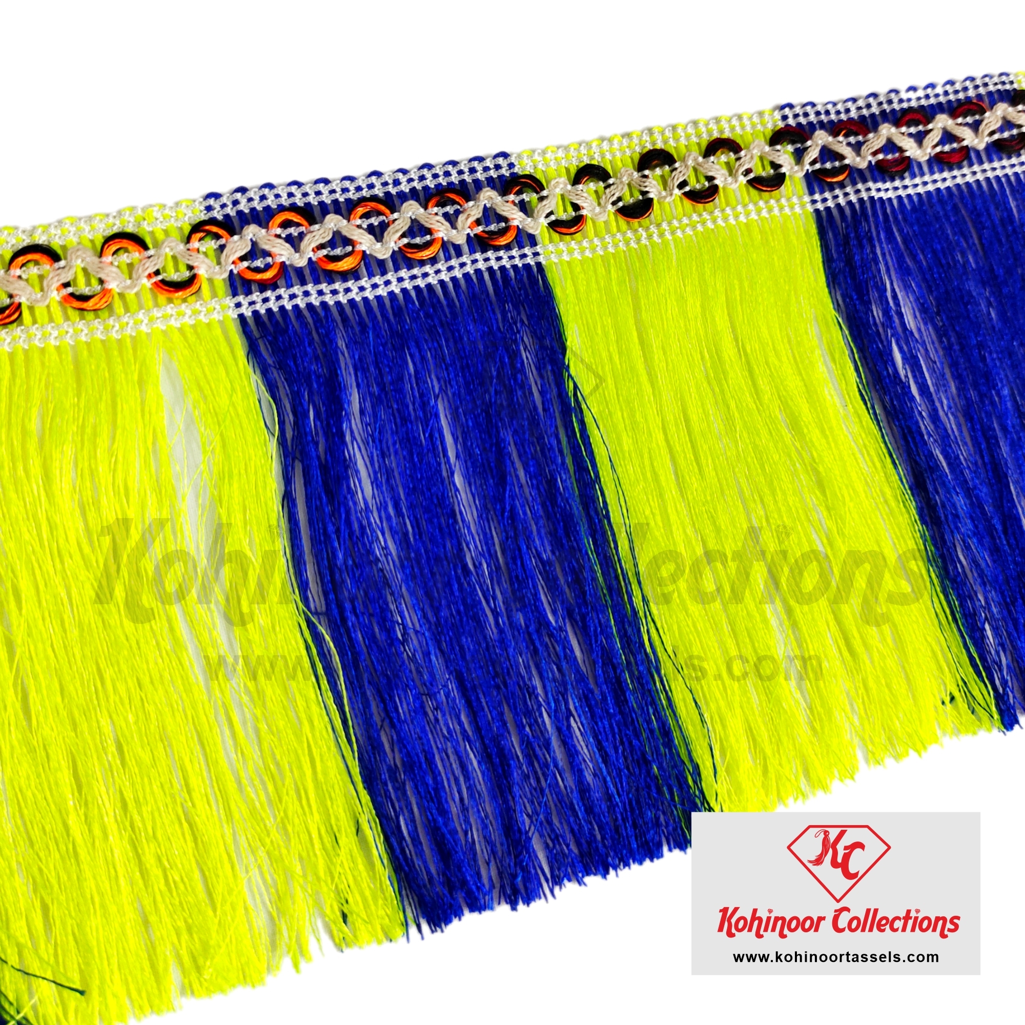 Designer Fringe Lace Multi Colors-2