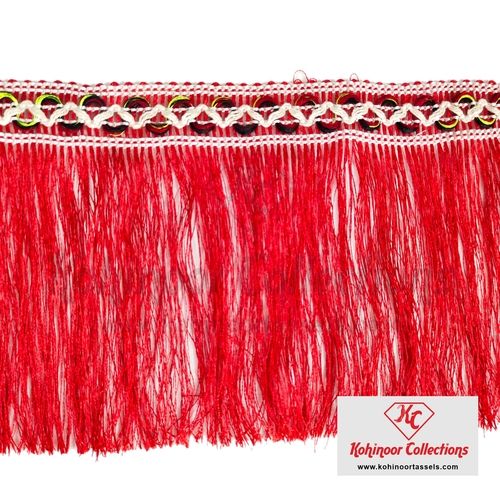 Designer Polyester Fringe Lace -3