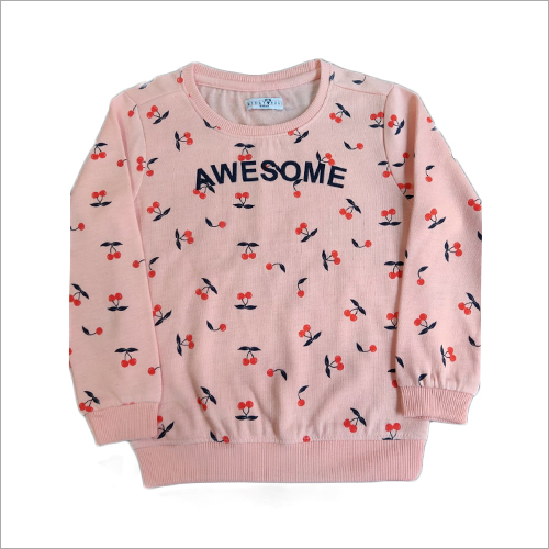 Full Sleeves Knitted Sweatshirt