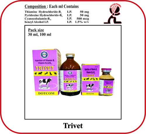 Thiamine Hydrochloride-B1 Brand - TRIVET 30ml