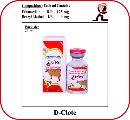 Ethamsylate Brand - D-CLOTE 20ml