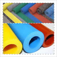 Sponge Rubber Tube - Natural Latex & Polyurethane, Multicolor Foaming Agent For Shock Absorption & Insulation