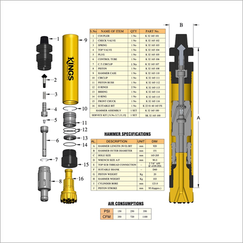 K65 DTH Hammer