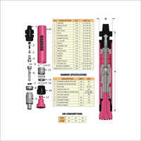 W65 Dth Hammer - Color: Silver