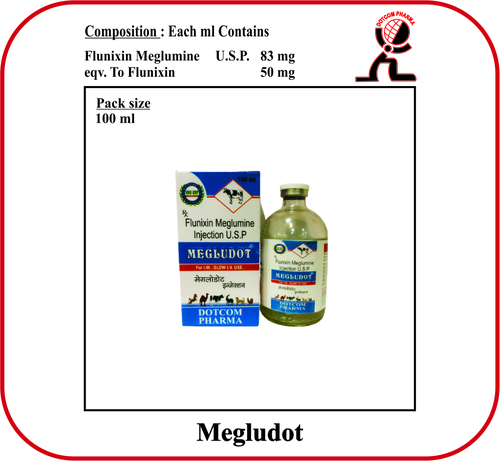 Flunixin Meglumine Brand - MEGLUDOT 100ml