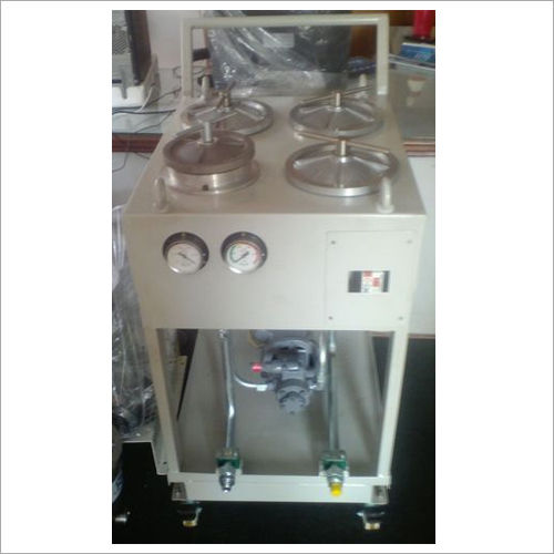 Semi-Automatic Mobile Oil Purifier Machine