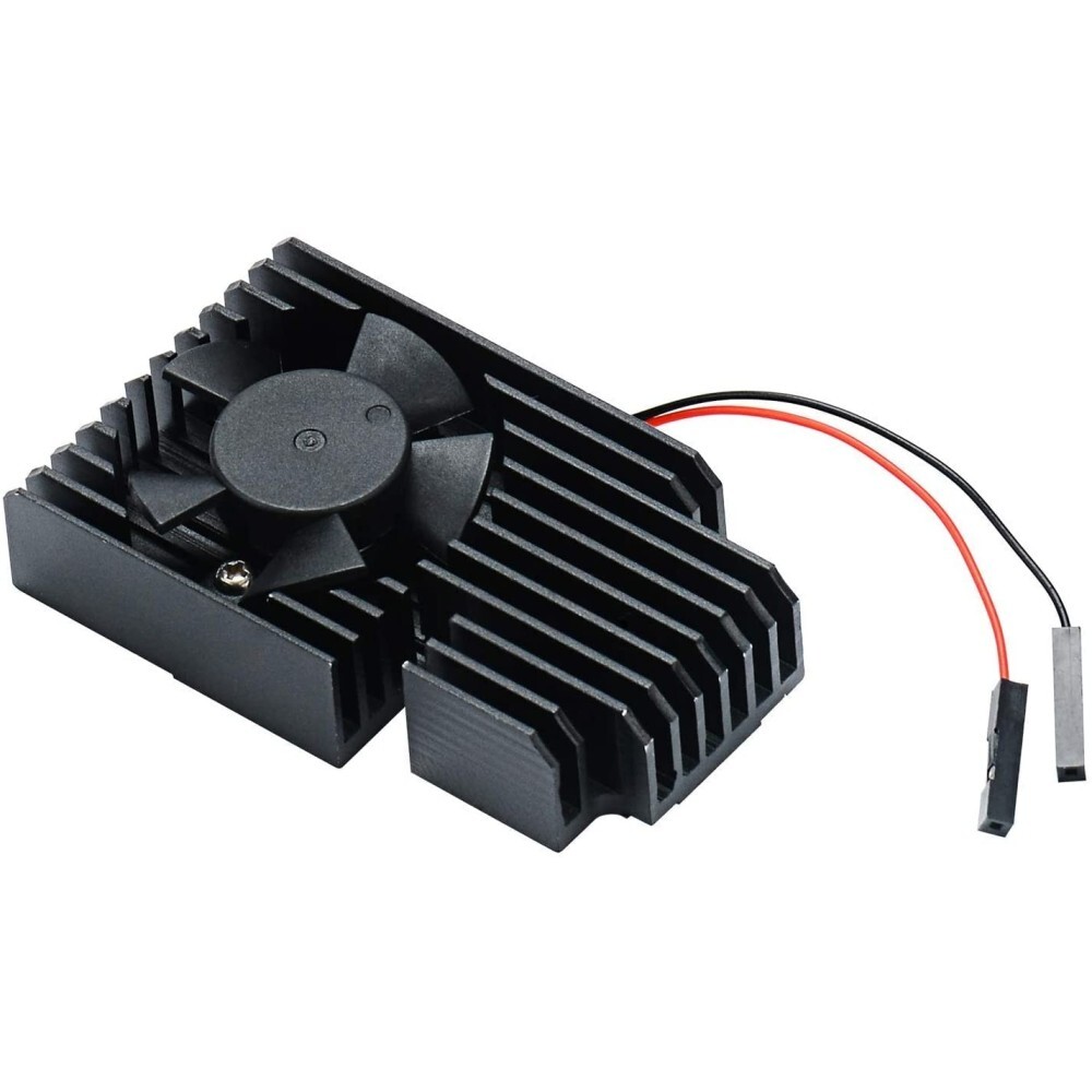 Raspberry Pi 4 Fan Heatsink Raspberry Pi Aluminum Heatsink Cooling Kit For Raspberry Pi 4B/3B/3B (B Plus)