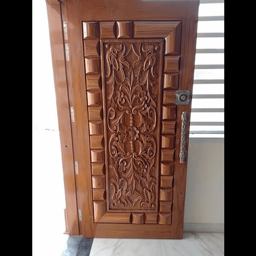 Teak door
