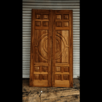 Teak door
