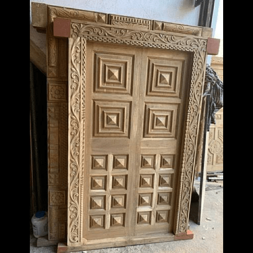Teak Carving door