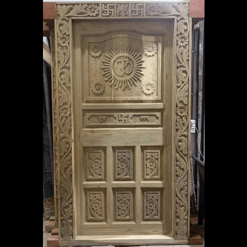 Teak Carving door