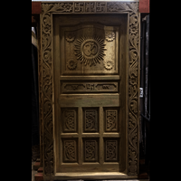 Teak Carving door