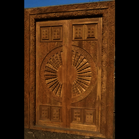 Teak Carving door