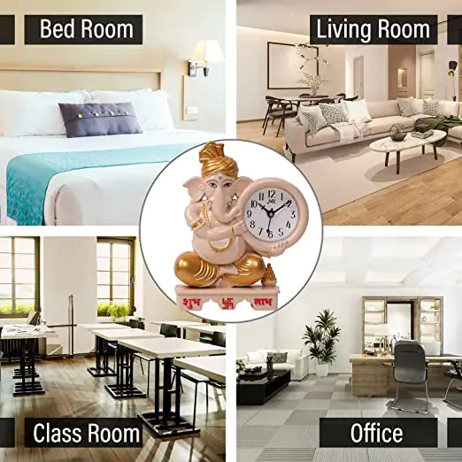 Ganesh Table Clock