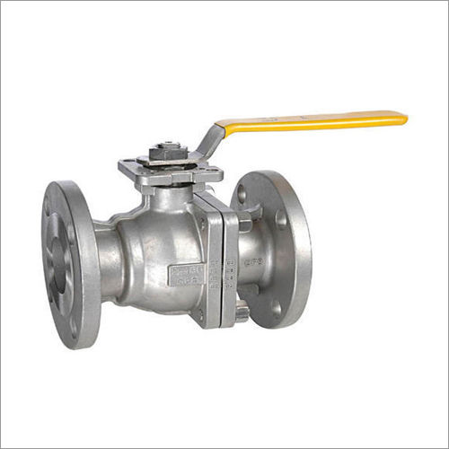 Silver Two Piece Ball Valve