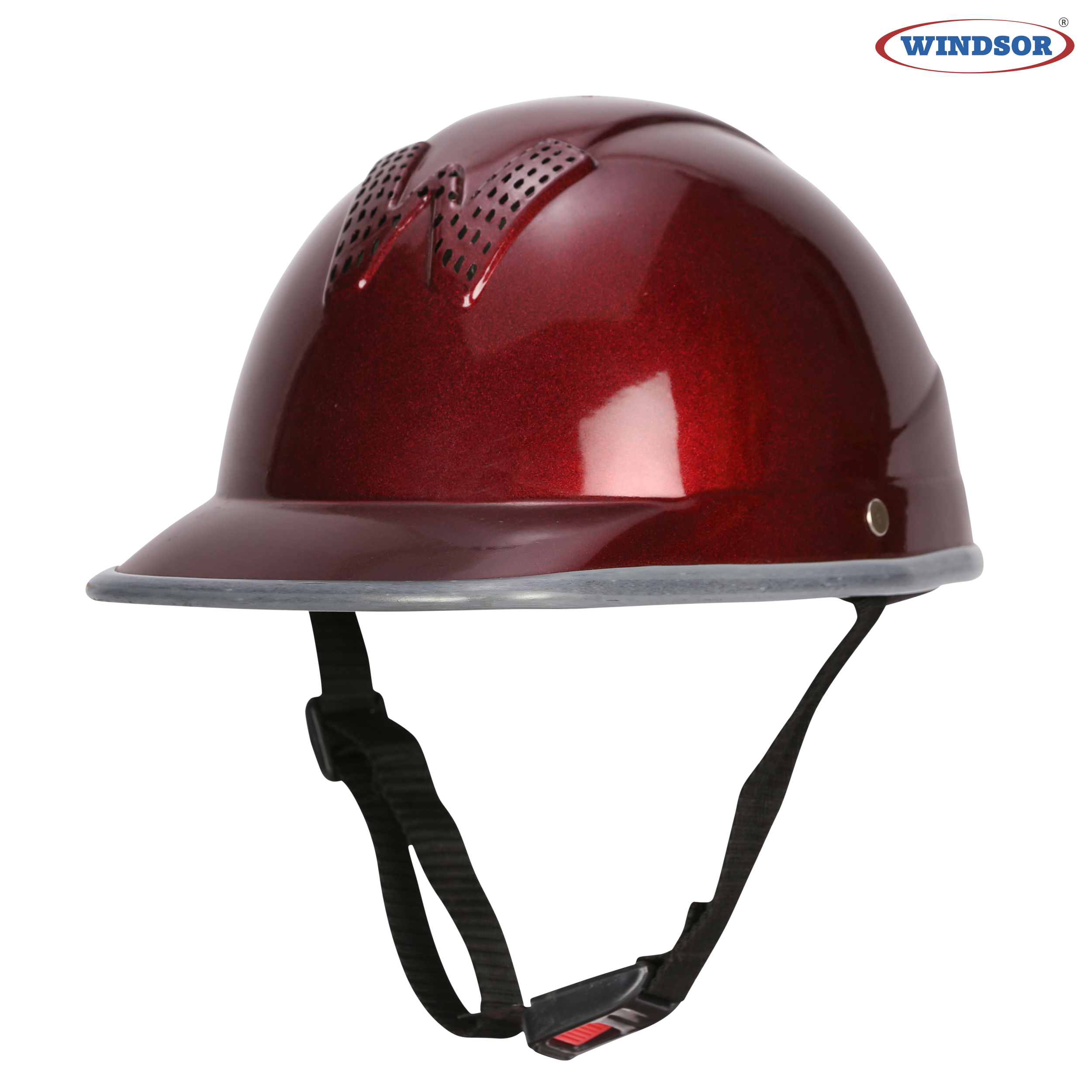 Windsor W Grey Beading Mini Cap Helmets