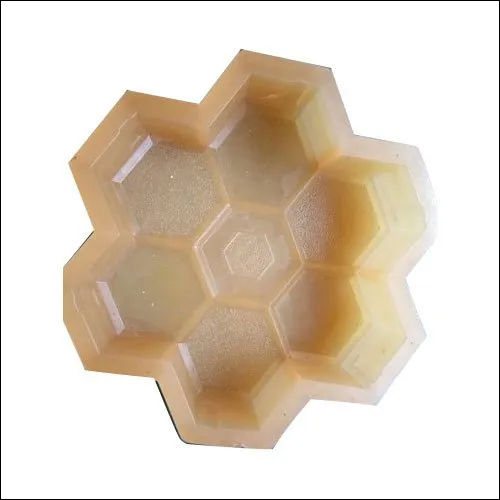 Yellow Flower Shape Pvc Rubber Mould