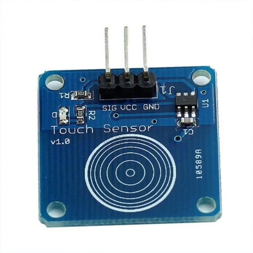 TTP223 - 1 Channel Capacitive Touch Sensor Module Blue Color