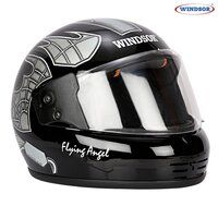 Windsor Acrylic Visor Full Face Deluxe Helmet
