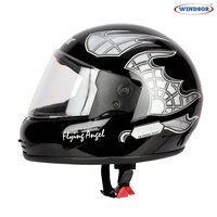 Windsor Acrylic Visor Full Face Deluxe Helmet