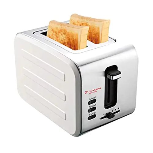 Stainless Steel 2 Slice Pop-up Toaster