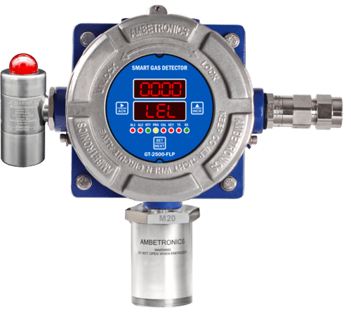 SMART Gas detector With Hooter Cum Flasher - LEL