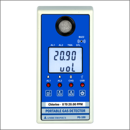 Stainless Steel Pg 100 D Portable Diffusion Type Single Channel Gas