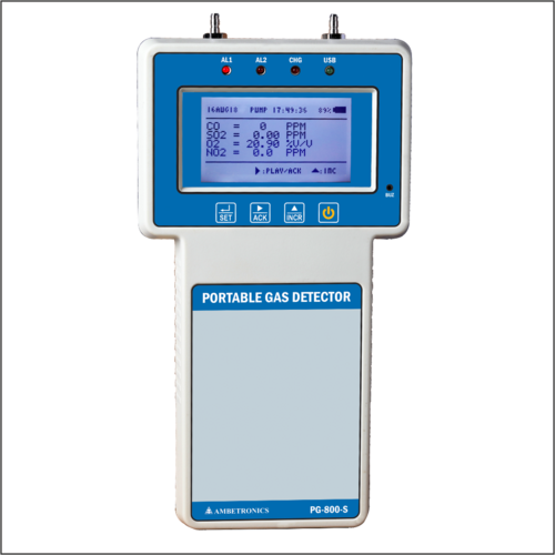 8 channel Portable Multi Gas Detector