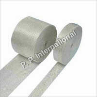 Ceramic Fiber Tape - Fiberglass, 25 Mm Width, Off White Color, 1.5-5 Mm Thickness, 25 M Length, Single-sided Adhesive, Water Resistant, Durable